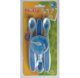 NUBY cuillères thermosensibles soft flex 3 pce