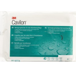 3M Cavilon lingettes pour les soins liés à l'incontinence 3-en-1 8 pce