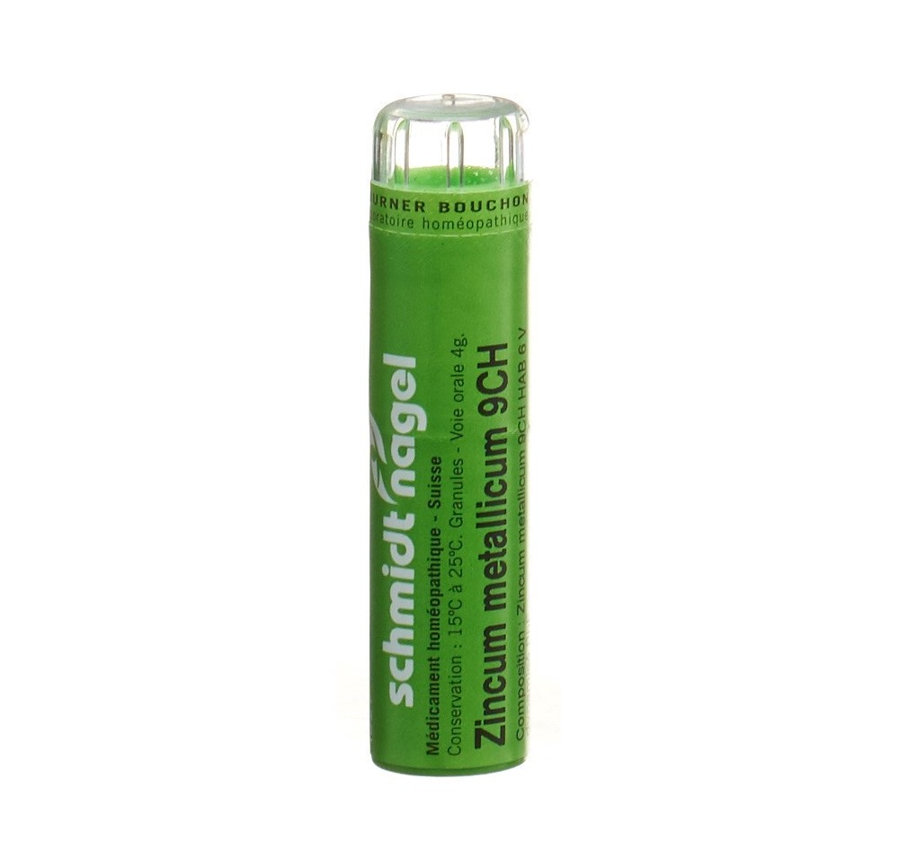 SN zincum metallicum gran 9 CH 4 g