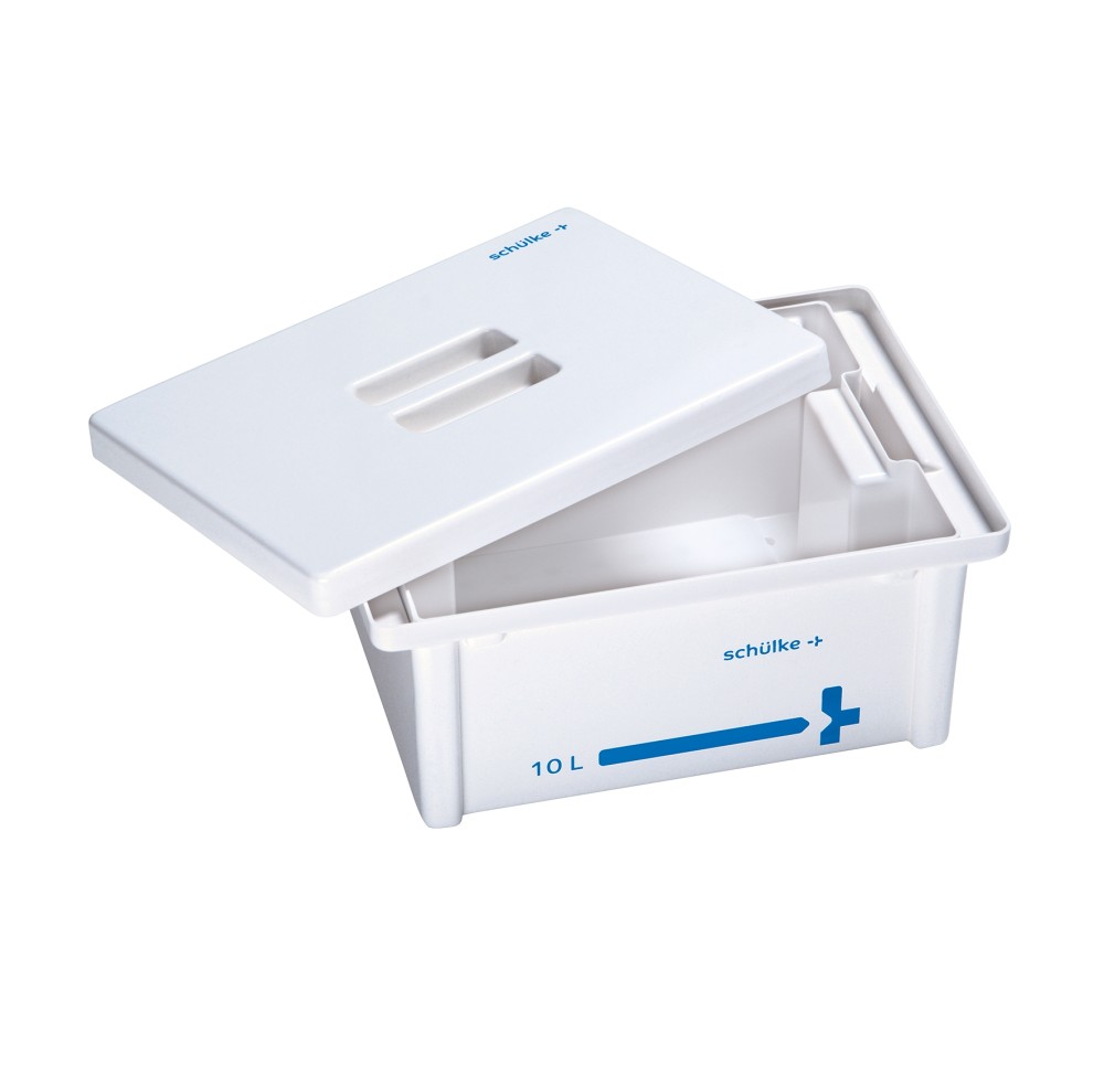 SCHÜLKE bacs instruments 10l set couv transparent