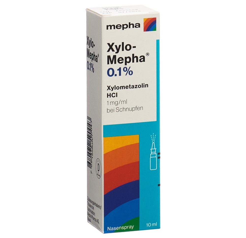 XYLO Mepha spray doseur 0.1 % adult fl 10 ml XYLO Mepha spray doseur 0.1 % adult fl 10 ml