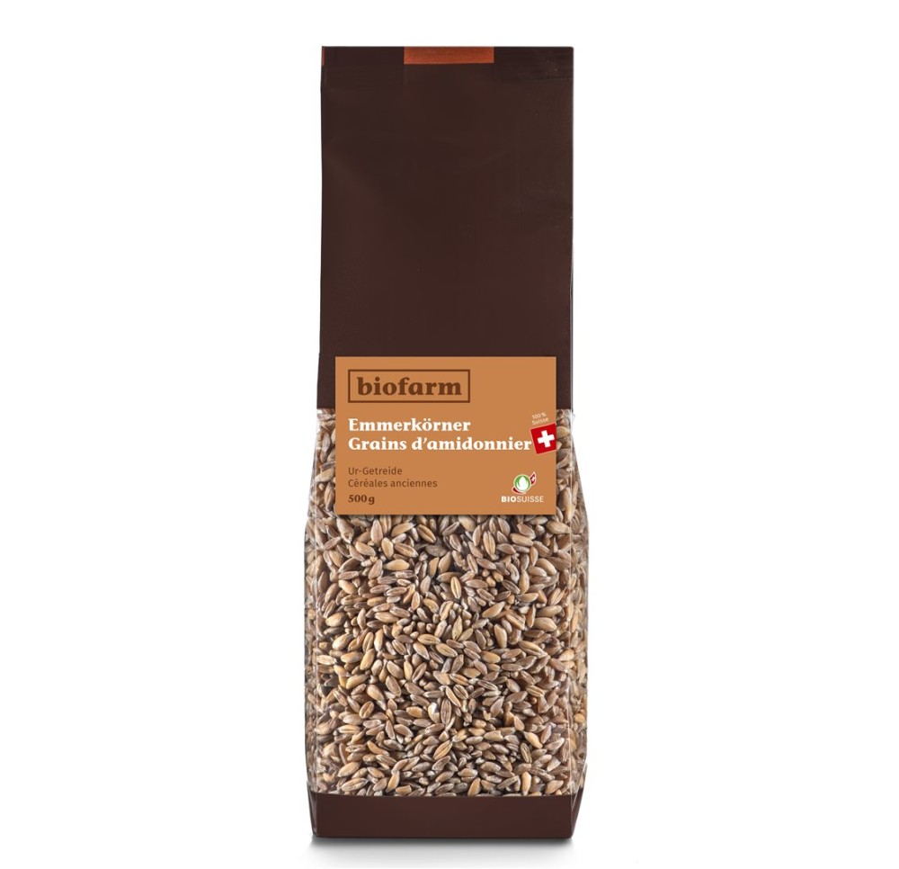 BIOFARM grains d'amidonnier bourgeon 500 g BIOFARM grains d'amidonnier bourgeon 500 g