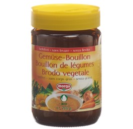 MORGA bouillon légume n gras s levure bio 200 g