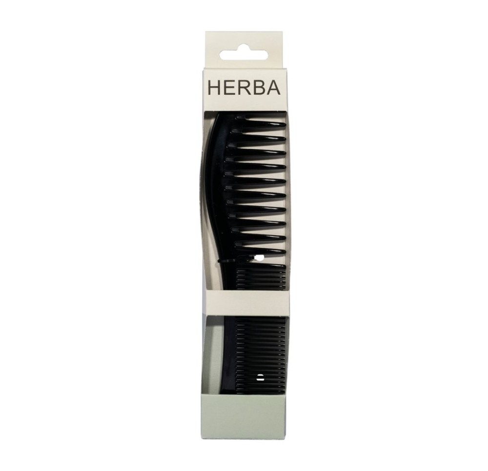 HERBA peigne de coiffure caoutchouc dur