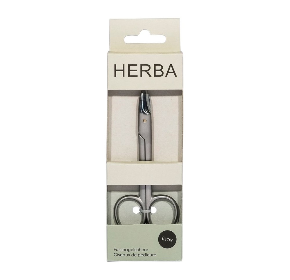 HERBA ciseaux de pédicure inox