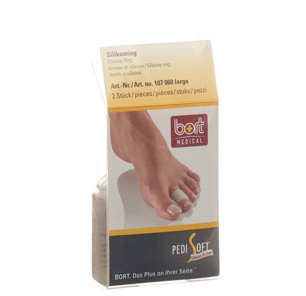 BORT PEDISOFT anneau en silicone L 2 pce BORT PEDISOFT anneau en silicone L 2 pce
