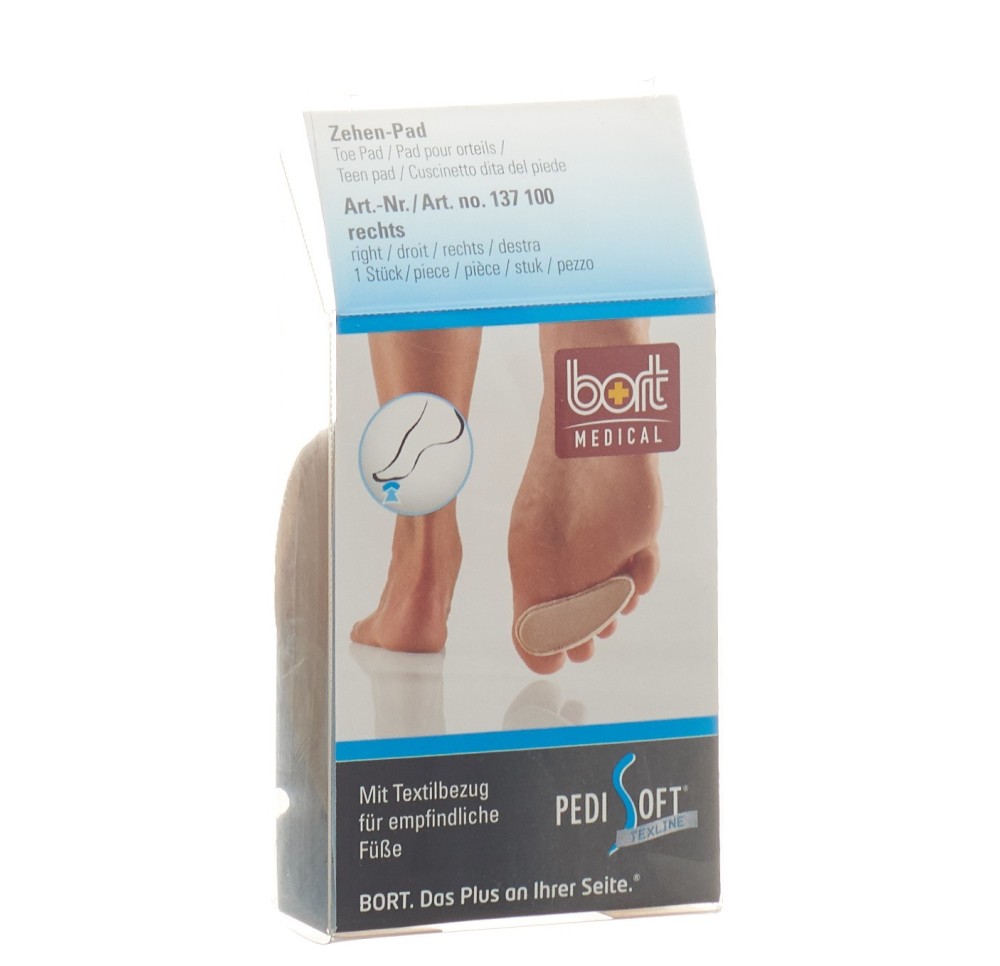 BORT PEDISOFT texline pad doigts droite BORT PEDISOFT texline pad doigts droite