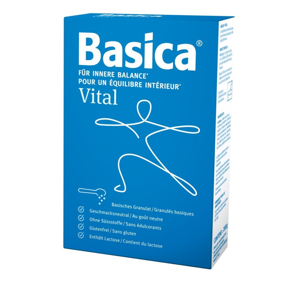BASICA Vital poudre de sels minéraux 200 g BASICA Vital poudre de sels minéraux 200 g