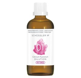 PHYTOMED SCHÜSSLER No1 calc fluor dil 6 D 100 ml