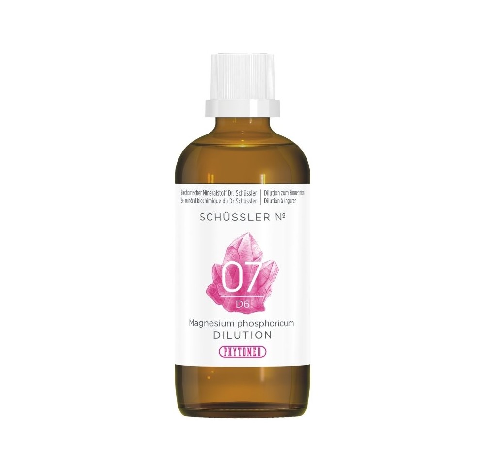 PHYTOMED SCHÜSSLER No7 magnes phos dil 6 D 100 ml