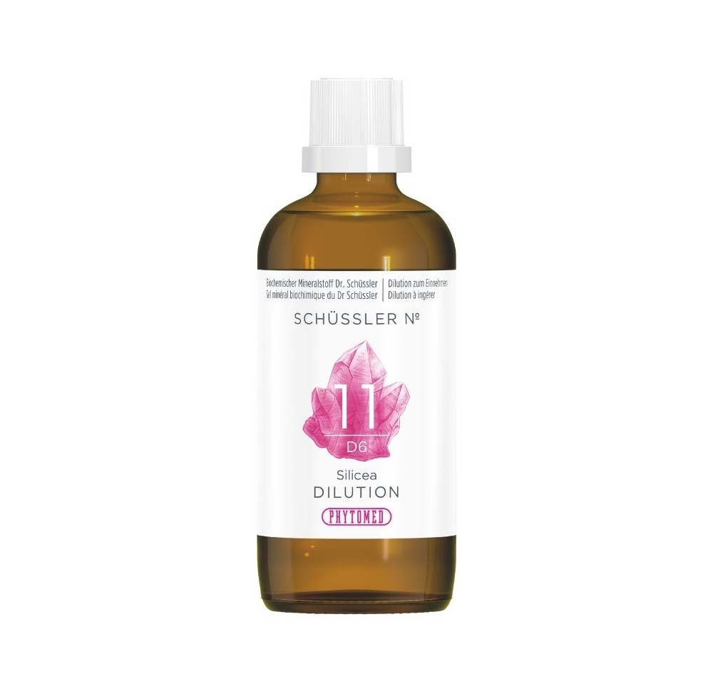 PHYTOMED SCHÜSSLER No11 silicea dil 6 D 100 ml