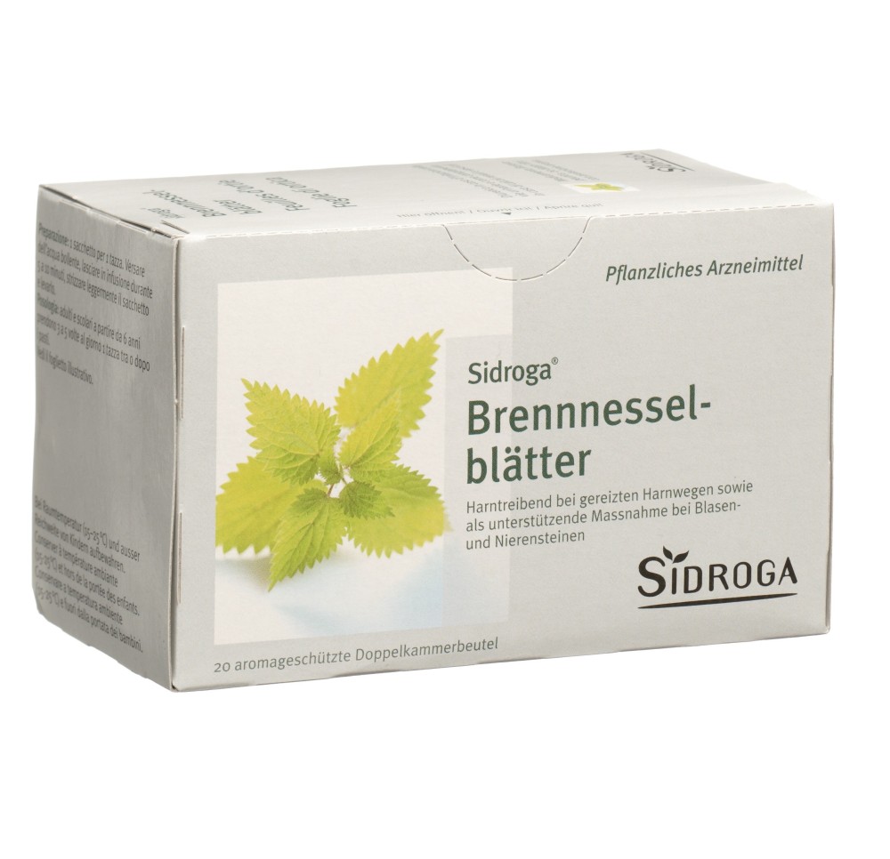 SIDROGA feuilles d'ortie 20 sach 1.5 g SIDROGA feuilles d'ortie 20 sach 1.5 g