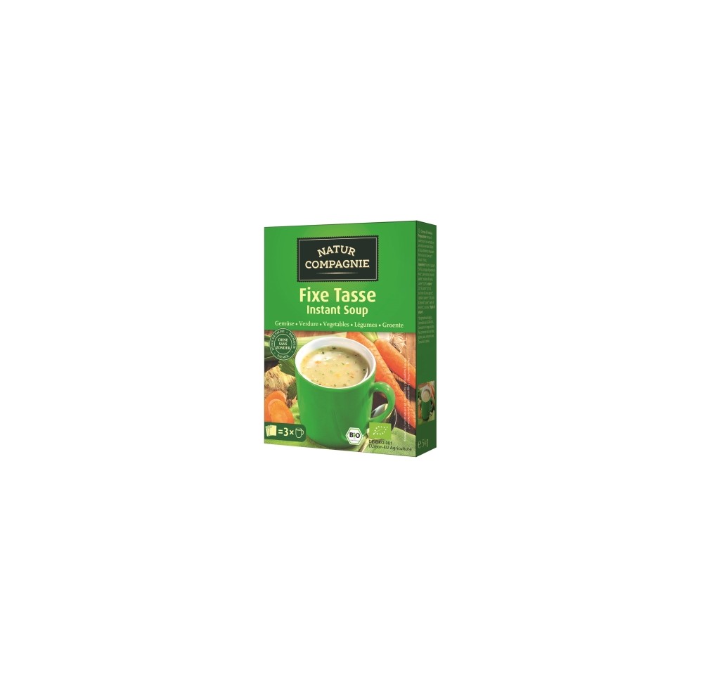 NATUR COMPAGNIE potage instant légumes bio 60 g NATUR COMPAGNIE potage instant légumes bio 60 g