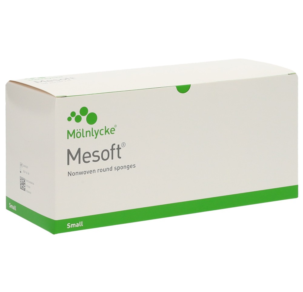 MESOFT NW tampons ronds 25mm stériles 20 x 5 pce