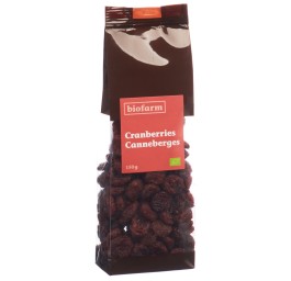 BIOFARM cranberries bio sach 150 g