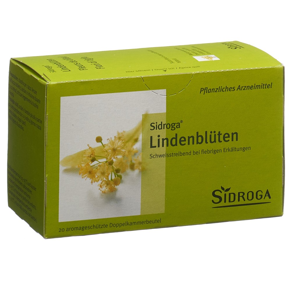 SIDROGA fleurs de tilleul 20 sach 1.8 g SIDROGA fleurs de tilleul 20 sach 1.8 g