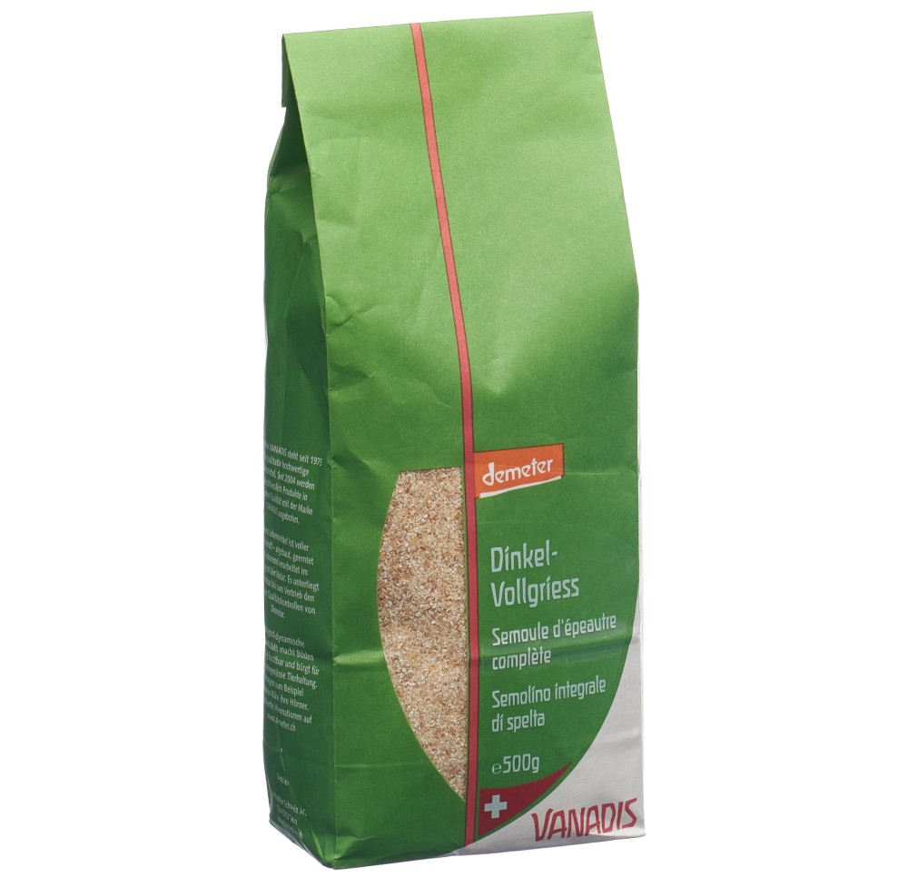 VANADIS semoule intégrale épeautre 500 g VANADIS semoule intégrale épeautre 500 g