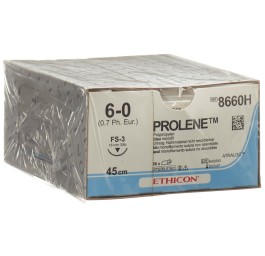 PROLENE 45cm bleu 6-0 FS-3 36 pce