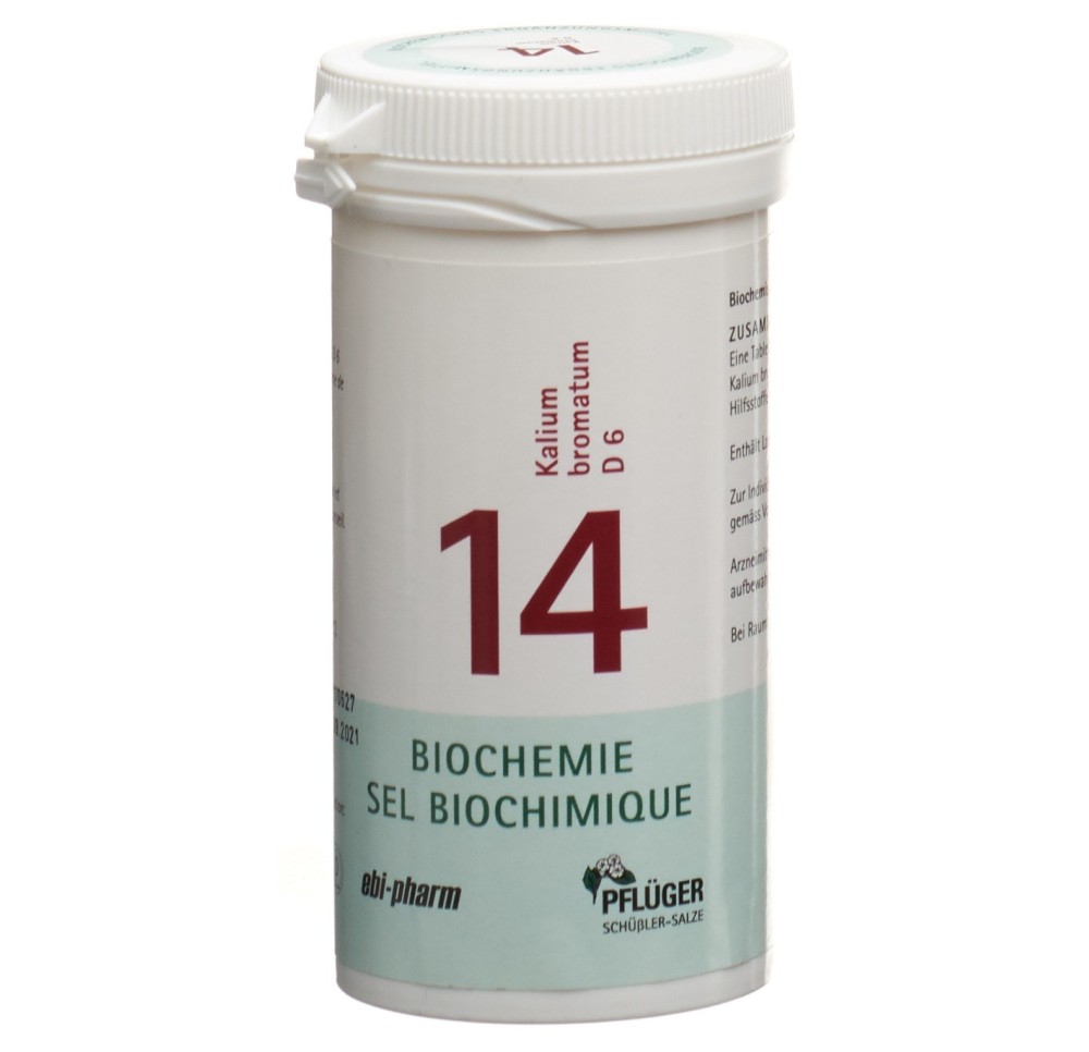PFLÜGER SCHÜSSLER no14 kal brom cpr 6 D 100 g