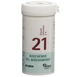 PFLÜGER SCHÜSSLER no21 zinc chlor cpr 6 D 100 g