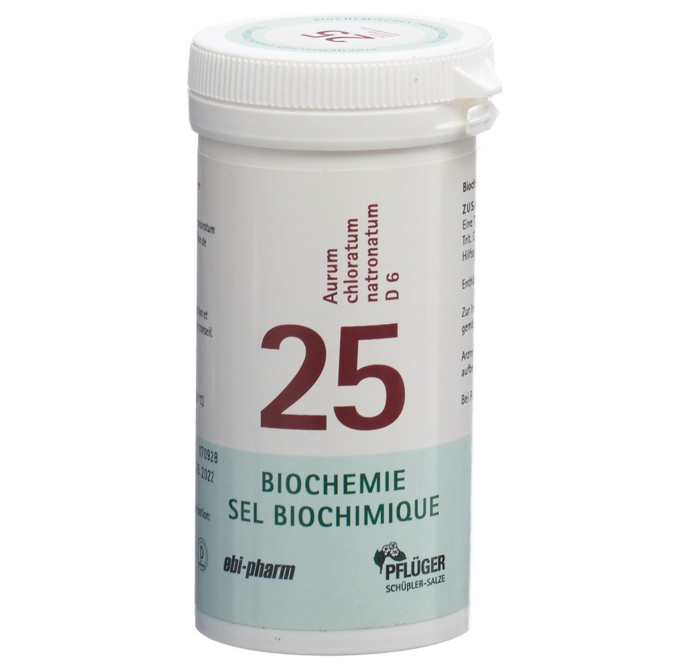 PFLÜGER SCHÜSSLER no25 aur chlo nat cpr 6 D 100 g