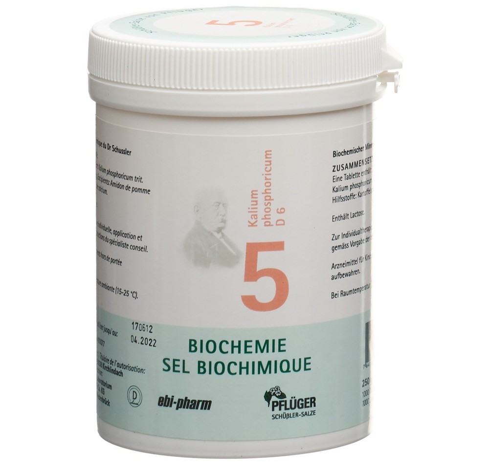 PFLÜGER SCHÜSSLER no5 kal phos cpr 6 D 250 g