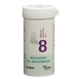 PFLÜGER SCHÜSSLER no8 natr chlor cpr 6 D bte 100 g