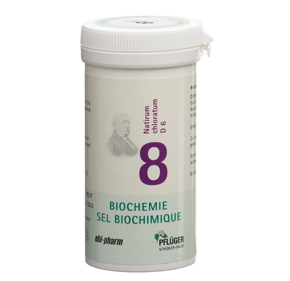 PFLÜGER SCHÜSSLER no8 natr chlor cpr 6 D bte 100 g