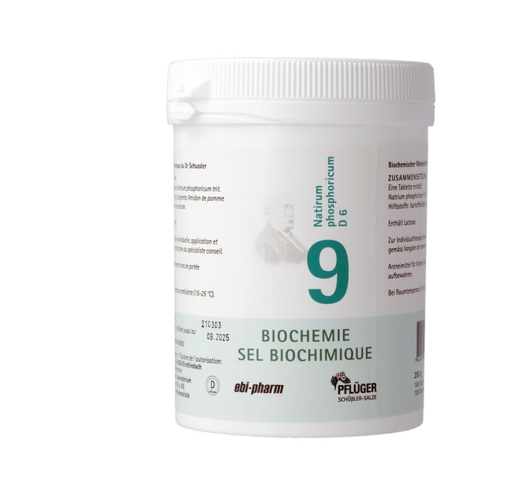 PFLÜGER SCHÜSSLER no9 natr phos cpr 6 D 25 g