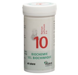 PFLÜGER SCHÜSSLER no10 natr sulf cpr 6 D 100 g