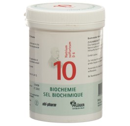 PFLÜGER SCHÜSSLER no10 natr sulf cpr 6 D 250 g