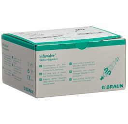 B. BRAUN valve anti-reflux 50 pce