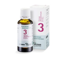 PFLÜGER SCHÜSSLER no3 ferr phos gouttes 12 D 30 ml