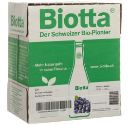 BIOTTA Myrtilles des bois Bio 6 fl 5 dl