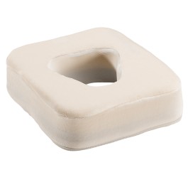 ELSA coussin de visage 7cm housse velours sable