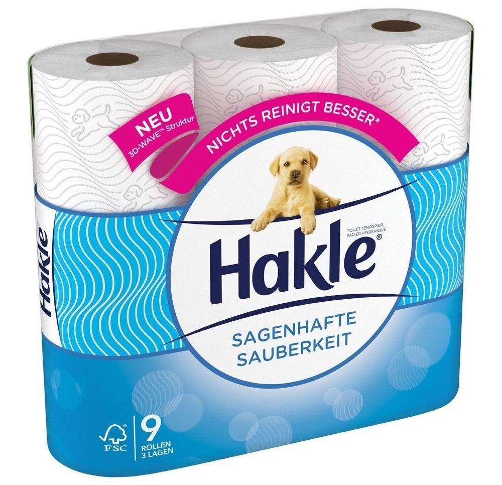 Hakle papier toilette propreté magnifique blanc FSC 24 pce