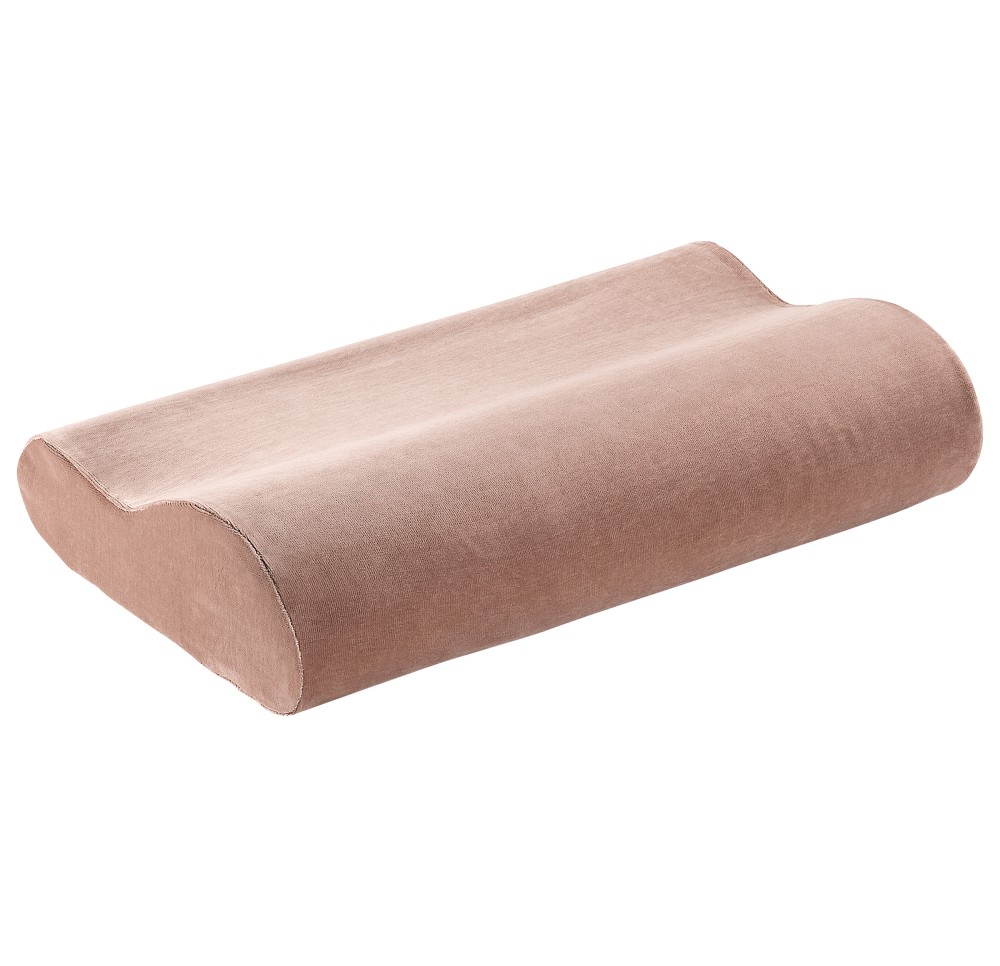 ELSA oreiller 50x11cm housse velours sable