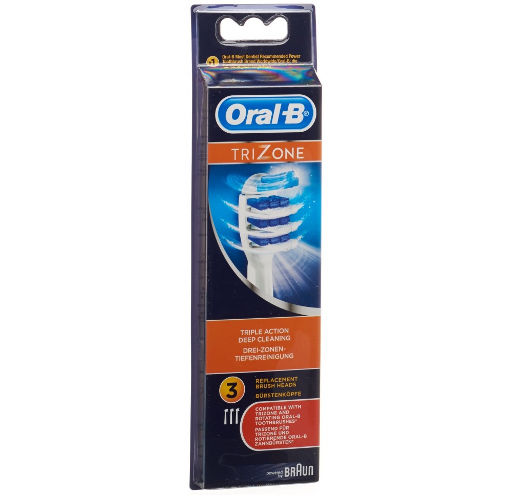 Oral-B brosses de rechange TriZone 3 pce