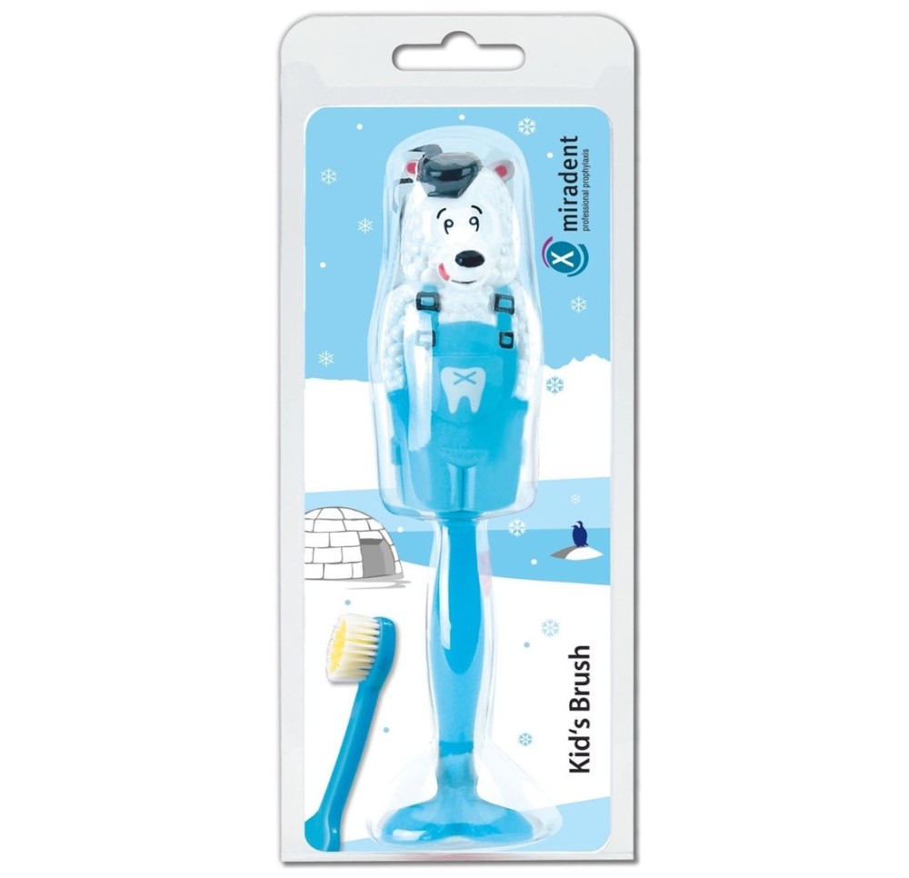 MIRADENT kid's brush brosse à dents ours