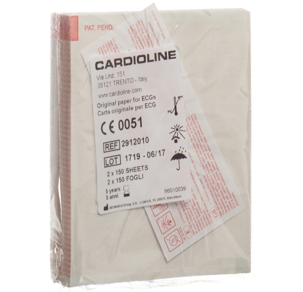CARDIOLINE rég papier pliant ar 1200 30mx120mm