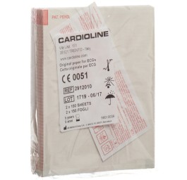 CARDIOLINE rég papier pliant ar 1200 30mx120mm