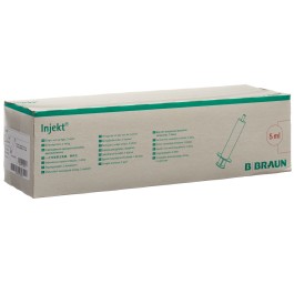 B. BRAUN Injekt seringue 5ml luer-lock 100 pce