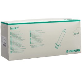 B. BRAUN Injekt seringue 20ml luer-lock 100 pce