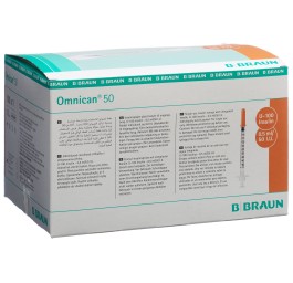 OMNICAN insuline 50 0.5ml 0.3x12mm G30 uniq 100 x