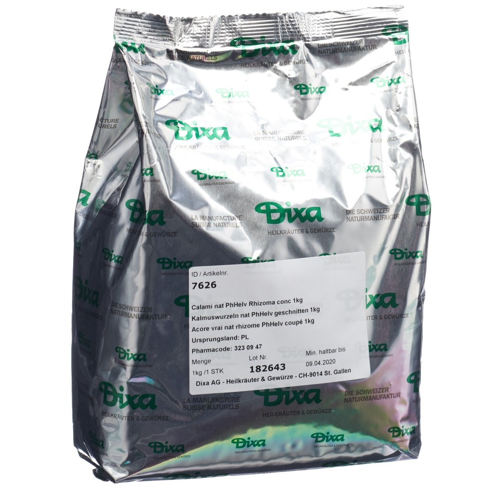 DIXA Acore vrai nat rhizome PhHelv coupé 1 kg