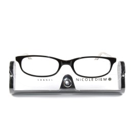 NICOLE DIEM lunettes lecture 2.50dpt Cannes black