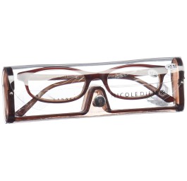 NICOLE DIEM lunettes lecture 2.50dpt Cannes brun
