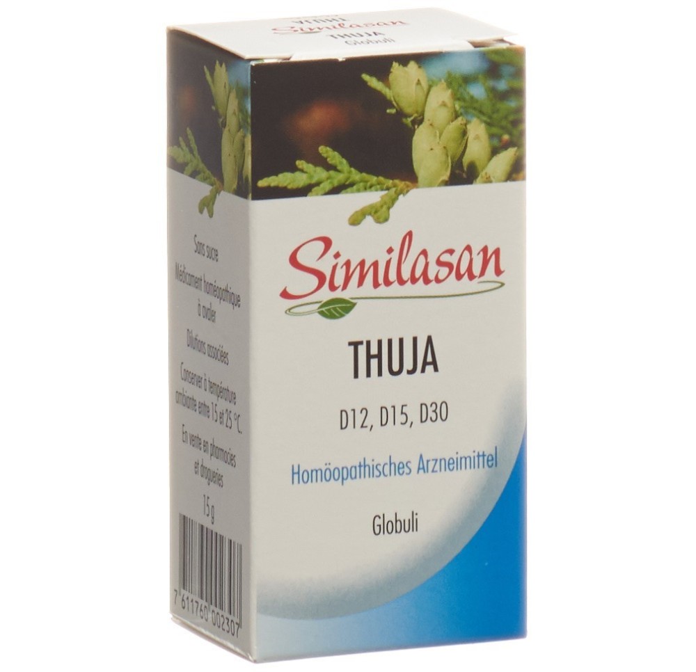SIMILASAN thuja glob D12/D15/D30 15 g