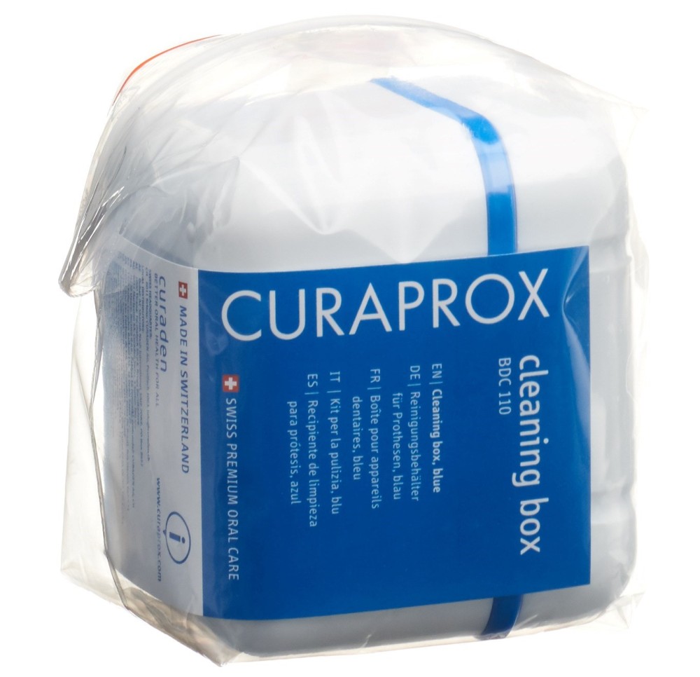 CURAPROX BDC 110 boîte appareil dentaire bleu CURAPROX BDC 110 boîte appareil dentaire bleu