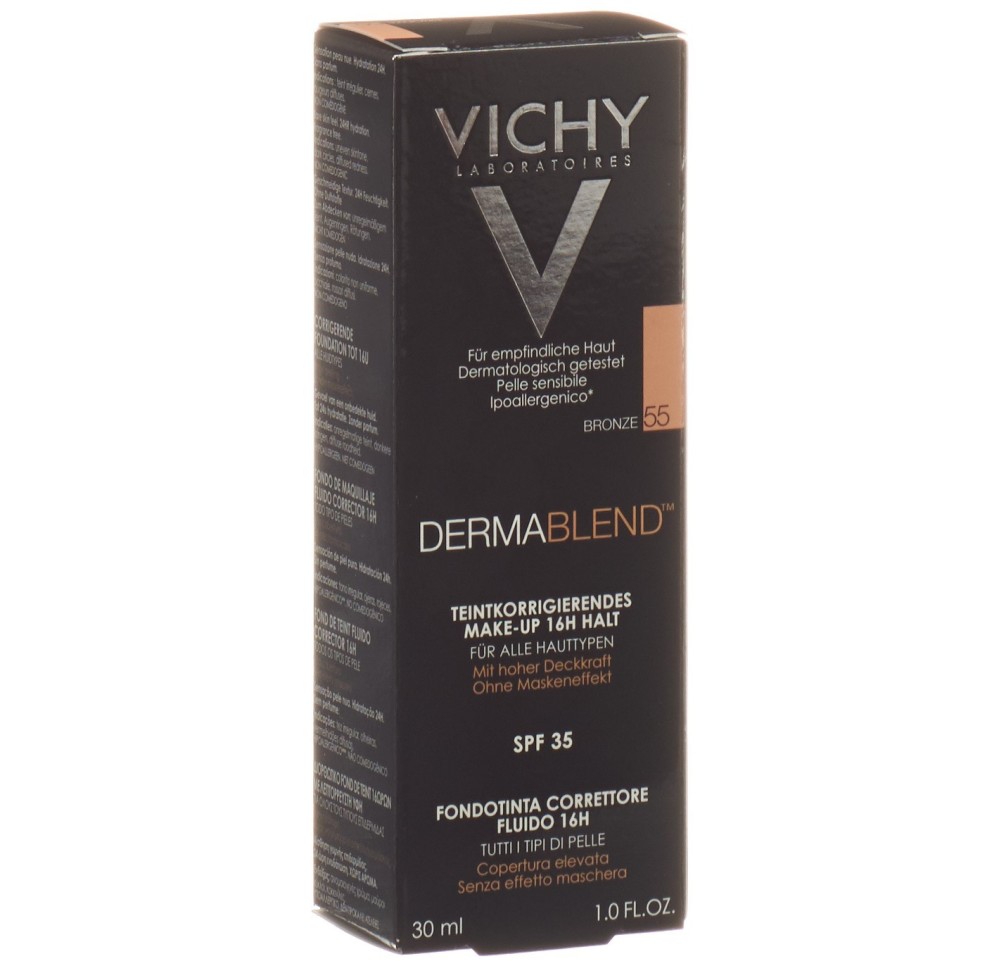 VICHY Dermablend correcteur de teint 55 bron 30 ml
